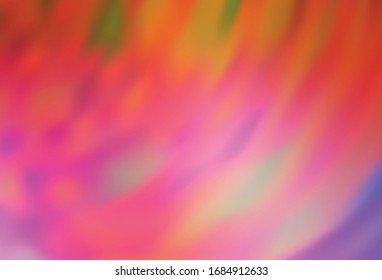 Light Pink, Yellow vector colorful abstract background. Creative illustration in halftone style with gradient. New way of your design.