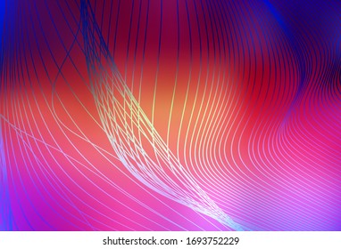 Fondo abstracto de color rosa claro, vector amarillo. Ilustración colorida en estilo abstracto con degradado. Diseño completamente nuevo para su negocio.