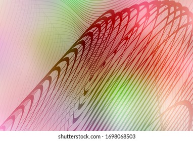 Light Pink, Yellow vector colorful abstract background. Colorful illustration in abstract style with gradient. The best blurred design for your business.