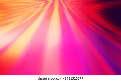 Light Pink, Yellow vector colorful blur backdrop. Colorful illustration in abstract style with gradient. New style design for your brand book.