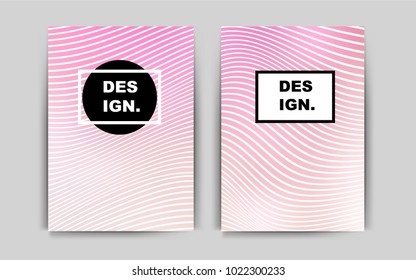 Light Pink, Yellow vector cover for Envelopes. Booklet with textbox on colorful abstract background. New design for a poster, banner of your website.