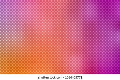 Light Pink, Yellow vector cover with spots. Abstract illustration with colored bubbles in nature style. Pattern can be used as texture of wallpapers.