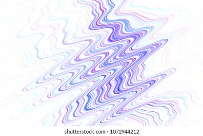 Light Pink, Yellow vector cover with stright stripes. Decorative shining illustration with lines on abstract template. Template for your beautiful backgrounds.
