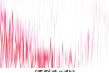 Light Pink, Yellow vector cover with stright stripes. Modern geometrical abstract illustration with staves. The pattern for ad, booklets, leaflets.