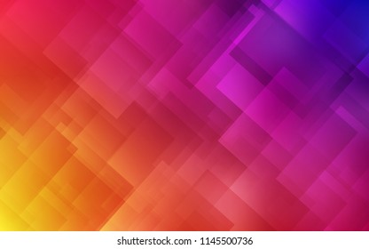 Light Pink, Yellow vector cover with stright stripes. Blurred decorative design in simple style with lines. Pattern for ads, posters, banners.