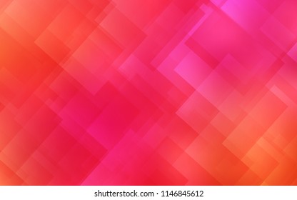 Light Pink, Yellow vector cover with stright stripes. Modern geometrical abstract illustration with Lines. Pattern for ads, posters, banners.