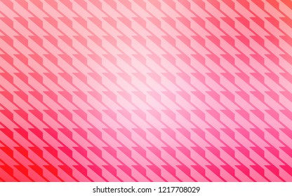 Light Pink, Yellow vector cover with stright stripes. Lines on blurred abstract background with gradient. Pattern for ads, posters, banners.