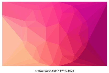 Light Pink, Yellow vector diamond Pattern. Geometric Gemstone sample. Repeating template with a gem in center. Jewelry gems texture for your design. Pattern can be used for background.
