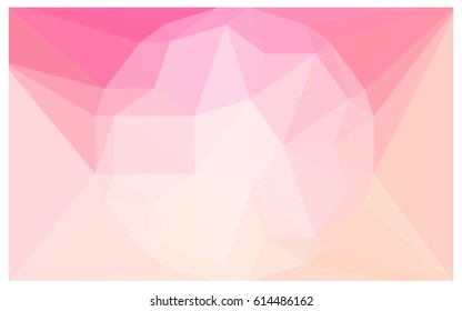 Light Pink, Yellow vector diamond Pattern. Geometric Gemstone sample. Repeating template with a gem in center. Jewelry gems texture for your design. Pattern can be used for background.