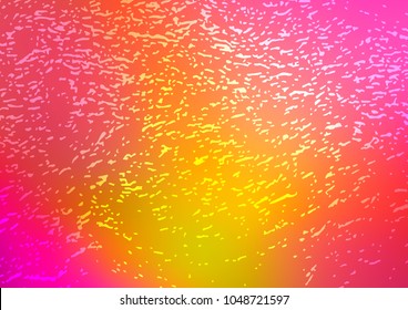 Light Pink, Yellow vector doodle blurred texture. Sketchy hand drawn doodles on blurred background. The doodle design can be used for your web site.