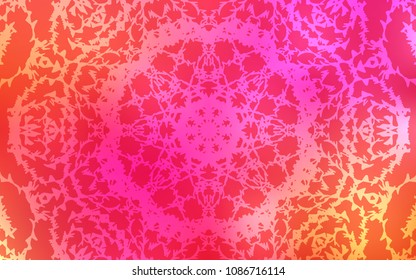 Light Pink, Yellow vector doodle bright pattern. Sketchy doodles drawn by child on blurred background. Brand-new style for your business design.