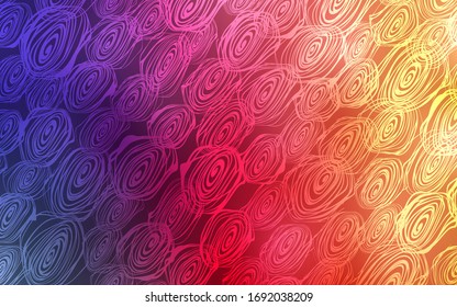 Color rosa claro, color amarillo vectorial, patrón borroso. Decoración borrosa de estilo indio con rosas. Nuevo diseño para su negocio.