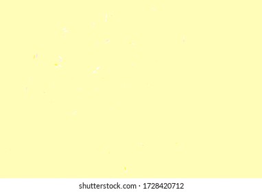 Light Pink, Yellow vector doodle layout with leaves. Glitter abstract illustration with doodles and leaves. Brand new design for your business.