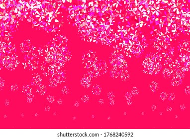Funda elegante de vector amarillo rosa claro con hojas. hojas sobre un elegante patrón natural con gradiente. Patrón colorido para los libros infantiles.