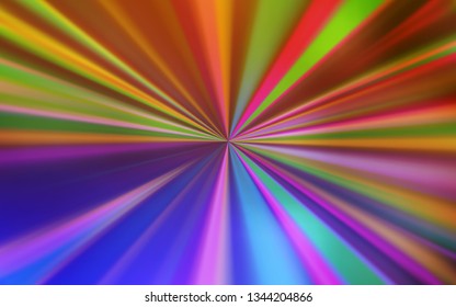 Light Pink, Yellow vector glossy abstract backdrop. Modern abstract illustration with gradient. Completely new design for your business.