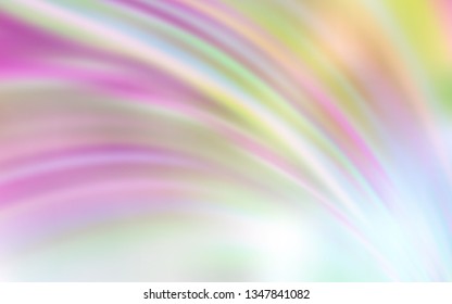 Light Pink, Yellow vector glossy abstract layout. Abstract colorful illustration with gradient. Blurred design for your web site.