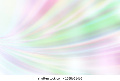 Light Pink, Yellow vector glossy abstract layout. Creative illustration in halftone style with gradient. The best blurred design for your business.