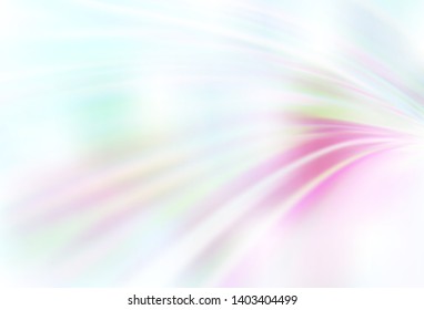 Light Pink, Yellow vector glossy abstract layout. Shining colored illustration in smart style. New style for your business design.