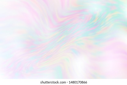 Light Pink, Yellow vector glossy abstract layout. Colorful illustration in abstract style with gradient. New style design for your brand book.