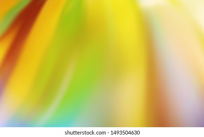 Light Pink, Yellow vector glossy abstract backdrop. Abstract colorful illustration with gradient. New way of your design.