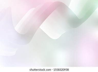 Light Pink, Yellow vector glossy abstract layout. Abstract colorful illustration with gradient. Background for a cell phone.