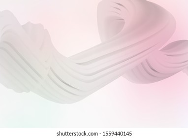 Light Pink, Yellow vector glossy abstract backdrop. An elegant bright illustration with gradient. New design for your business.