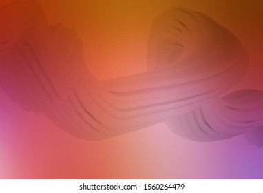 Light Pink, Yellow vector glossy abstract backdrop. Creative illustration in halftone style with gradient. Smart design for your work.