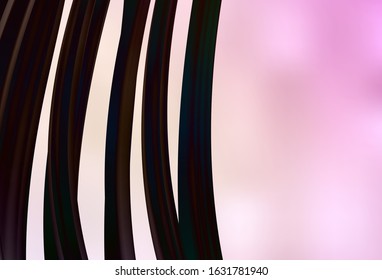 Light Pink, Yellow vector glossy abstract layout. Glitter abstract illustration with gradient design. Smart design for your work.