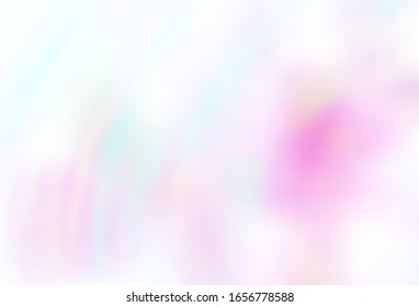 Light Pink, Yellow vector glossy abstract layout. Creative illustration in halftone style with gradient. Completely new design for your business.