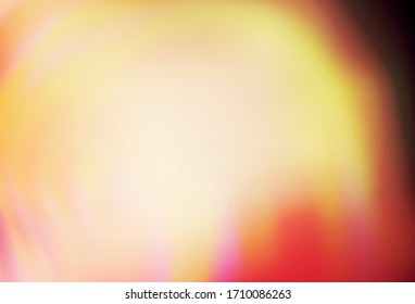 Diseño abstracto brillante vectorial amarillo rosa claro. Una ilustración de color completamente nueva en un estilo borroso. Fondo para los diseños.
