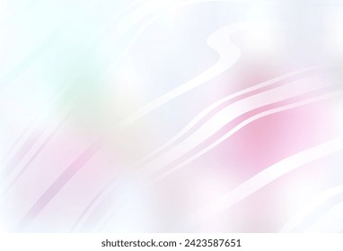 Light Pink, Yellow vector glossy abstract layout. Shining colorful illustration in smart style. New design for your business.