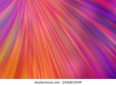 Light Pink, Yellow vector glossy abstract backdrop. Colorful abstract illustration with gradient. Completely new design for your business.