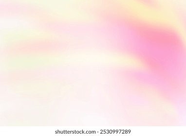 Light Pink, Yellow vector glossy abstract layout. Colorful illustration in abstract style with gradient. Background for a cell phone.