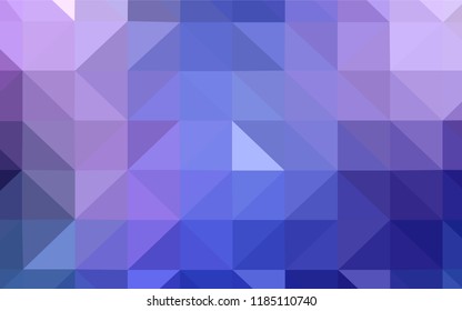 Light Pink, Yellow vector gradient triangles template. Geometric illustration in Origami style with gradient.  A new texture for your web site.