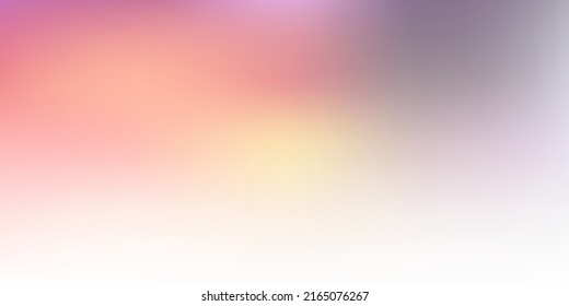 Light pink, yellow vector gradient blur texture. Modern elegant blur illustration with gradient. Multipurpose app design.