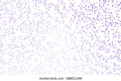 Light Pink, Yellow vector illustration which consist of circles. Dotted gradient design for your business. Creative geometric background in halftone style with colored spots.