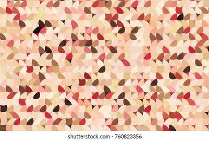 Light Pink, Yellow vector illustration which consist of circles. Dotted gradient design for your business. Creative geometric background in halftone style with colored spots.