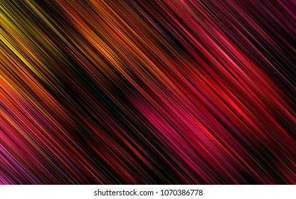 Light Pink, Yellow vector layout with flat lines. Blurred decorative design in simple style with lines. The pattern can be used for websites.