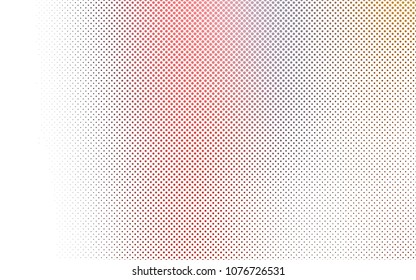 Light Pink, Yellow vector  layout with circle shapes. Illustration with set of shining colorful abstract circles. Completely new template for your brand book.