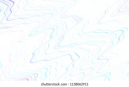 Light Pink, Yellow vector layout with flat lines. Lines on blurred abstract background with gradient. Template for your beautiful backgrounds.