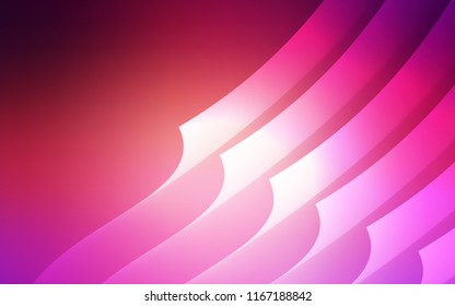 Light Pink, Yellow vector layout with flat lines. Blurred decorative design in simple style with lines. Template for your beautiful backgrounds.