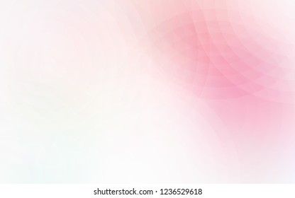 Light Pink, Yellow vector layout with circle shapes. Blurred decorative design in abstract style with bubbles. Completely new template for your brand book.