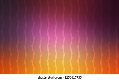 Light Pink, Yellow vector layout with flat lines. Blurred decorative design in simple style with lines. Pattern for your busines websites.