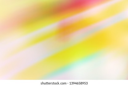 Light Pink, Yellow vector layout with flat lines. Colorful shining illustration with lines on abstract template. Smart design for your business advert.