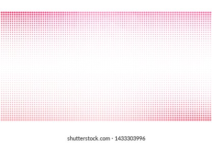 Light Pink, Yellow vector  layout with circle shapes. Blurred bubbles on abstract background with colorful gradient. Pattern for ads, leaflets.