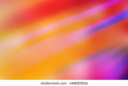Light Pink, Yellow vector layout with flat lines. Colorful shining illustration with lines on abstract template. Best design for your ad, poster, banner.