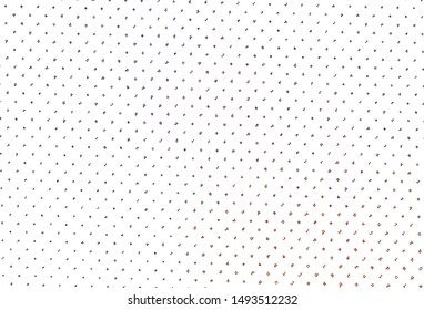 Light Pink, Yellow vector layout with latin alphabet. Abstract illustration with colored latin alphabet. Smart design for promotion of university.