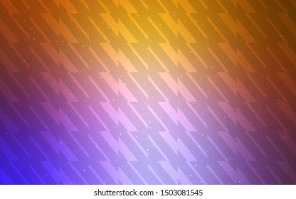 Light Pink, Yellow vector layout with flat lines. Shining colored illustration with sharp stripes. Template for your beautiful backgrounds.