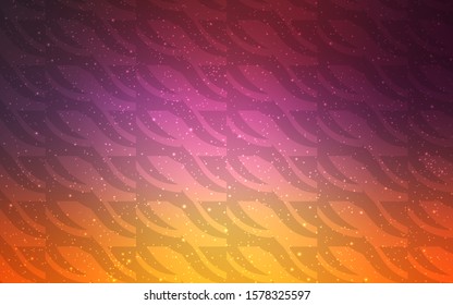 Light Pink, Yellow vector layout with flat lines. Glitter abstract illustration with colorful sticks. Pattern for ad, booklets, leaflets.