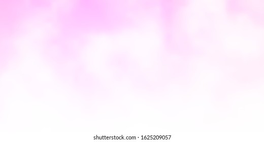 Light Pink, Yellow vector layout with cloudscape. Abstract colorful clouds on gradient illustration. Pattern for your booklets, leaflets.